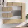 Image de vidaXL Ensemble de meubles TV 7 pcs Chêne sonoma Bois d'ingénierie