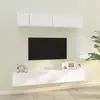 Image de vidaXL Ensemble de meubles TV 6 pcs Blanc Bois d'ingénierie