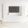 Image de vidaXL Ensemble de meubles TV 4 pcs Blanc Bois d'ingénierie