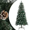 Image de vidaXL Sapin de Noël artificiel avec support Vert 120 cm PVC