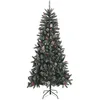 Image de vidaXL Sapin de Noël artificiel avec support Vert 240 cm PVC