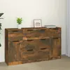 Image de vidaXL Ensemble de buffets 3 pcs chêne fumé bois d'ingénierie