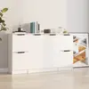 Image de vidaXL Buffets 3 pcs Blanc Bois d'ingénierie