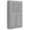 Image de vidaXL Boekenkast 82,5x30,5x150 cm bewerkt hout grijs sonoma eiken