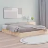 Image de vidaXL Cadre de lit sans matelas 160x200 cm bois massif