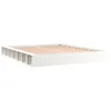 Image de vidaXL Cadre de lit sans matelas blanc 120x200 cm bois massif