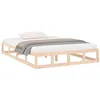 Image de vidaXL Bedframe massief hout 200x200 cm
