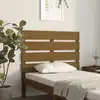 Image de vidaXL Tête de lit Marron miel 75x3x80 cm Bois massif de pin