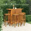 Image de vidaXL Ensemble de bar de jardin 5 pcs Bois d'acacia massif