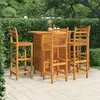 Image de vidaXL Ensemble de bar de jardin 5 pcs Bois d'acacia solide