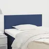 Image de vidaXL Tête de lit Bleu 90x5x78/88 cm Tissu