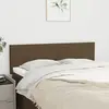 Image de vidaXL Têtes de lit Marron foncé 144 x 5 x 78/88 cm Tissu