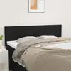 Image de vidaXL Têtes de lit 2 pcs Noir 72x5x78/88 cm Similicuir