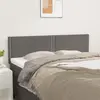 Image de vidaXL Têtes de lit Gris 144x5x78/88 cm Similicuir