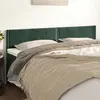 Image de vidaXL Têtes de lit Vert foncé 180x5x78/88 cm Velours
