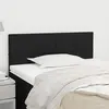 Image de vidaXL Tête de lit Noir 90x5x78/88 cm Tissu