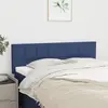 Image de vidaXL Têtes de lit Bleu 144x5x78/88 cm Tissu