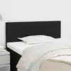 Image de vidaXL Tête de lit Noir 80x5x78/88 cm Tissu
