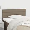 Image de vidaXL Tête de lit Taupe 90x5x78/88 cm Tissu