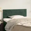Image de vidaXL Tête de lit Vert foncé 90x5x78/88 cm Velours