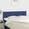 Image de vidaXL Têtes de lit Bleu 144x5x78/88 cm Tissu