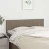 Image de vidaXL Têtes de lit Taupe 144x5x78/88 cm Tissu