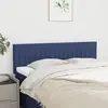 Image de vidaXL Têtes de lit Bleu 144x5x78/88 cm Tissu