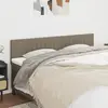 Image de vidaXL Têtes de lit Taupe 160x5x78/88 cm Tissu