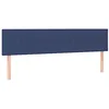 Image de vidaXL Têtes de lit Bleu 180x5x78/88 cm Tissu