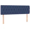 Image de 2 têtes de lit bleues 72 x 78 x 88 cm tissu