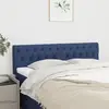 Image de vidaXL Têtes de lit Bleu 144x7x78/88 cm Tissu