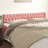 Image de vidaXL Têtes de lit Rose 180x7x78/88 cm Velours