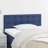 Image de vidaXL Tête de lit Bleu 80x5x78/88 cm Tissu
