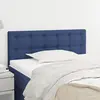 Image de vidaXL Tête de lit Bleu 100x5x78/88 cm Tissu