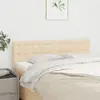 Image de vidaXL Têtes de lit Crème 144x5x78/88 cm Tissu