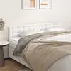 Image de vidaXL Têtes de lit Blanc 160x5x78/88 cm Similicuir