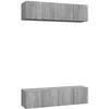 Image de vidaXL Meubles TV muraux 4pcs Sonoma gris 60x30x30cm Bois d'ingénierie