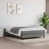 Image de vidaXL Pocketveringmatras 140x190x20 cm stof donkergrijs