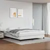 Image de vidaXL Matelas de lit à ressorts ensachés fermeté moyenne Blanc 180x200x20 cm