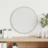Image de vidaXL Miroir mural Argenté Ø 30 cm Rond