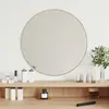 Image de vidaXL Miroir mural Argenté Ø 50 cm Rond