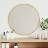 Image de vidaXL Miroir mural Doré Ø 40 cm Rond