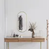 Image de vidaXL Miroir mural Doré 80x35 cm Ovale