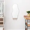 Image de vidaXL Miroir mural Argenté 80x35 cm