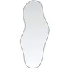 Image de vidaXL Miroir mural Argenté 100x45 cm
