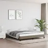 Image de vidaXL Cadre de lit sans matelas taupe 180x200 cm tissu