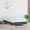 Image de vidaXL Cadre de lit sans matelas bleu 90x200 cm tissu
