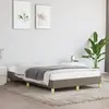 Image de vidaXL Cadre de lit sans matelas taupe 120x200 cm tissu