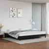 Image de vidaXL Cadre de lit sans matelas noir 200x200 cm similicuir
