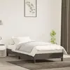Image de vidaXL Cadre de lit sans matelas gris foncé 90x200 cm velours